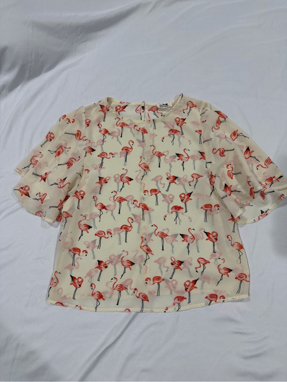 Molly Bracken Flamingo Blouse